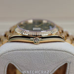 2025 ROLEX DAY-DATE 40 YELLOW GOLD GREEN OMBRÉ 228238-0069