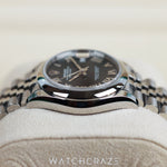 2024 ROLEX DATE-JUST  STEEL BLUE DIAL ROMAN NUMERALS 31MM 278240