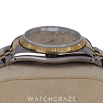 1988 ROLEX DATE-JUST 36 TWO TONE CHAMPAGNE DIAMOND MARKERS 16233