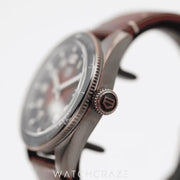 2020 TAG HEUER AUTAVIA AUTOMATIC CHRONOMETER RED DIAL 42MM WBE5192.FC8300
