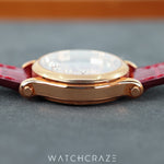 2024 CHOPARD HAPPY SPORT ROSE GOLD RED DIAL 33MM 275378-5005