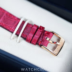 2024 CHOPARD HAPPY SPORT ROSE GOLD RED DIAL 33MM 275378-5005