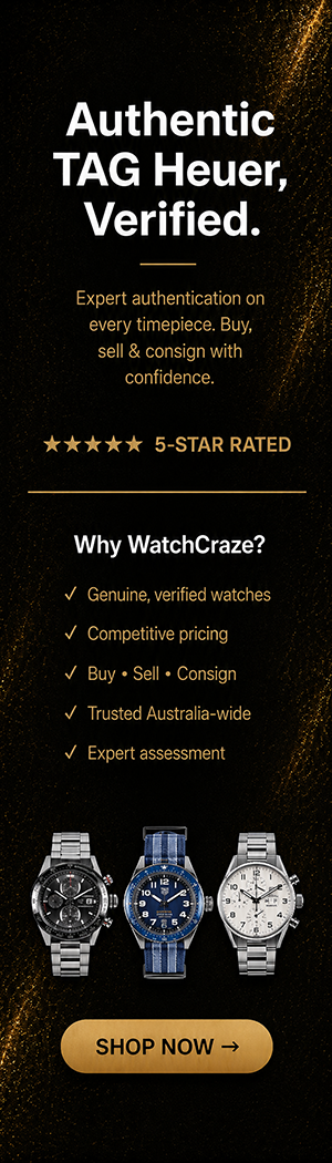 Selling a TAG Heuer in Melbourne: Forty Years of Two Brands in One Watch