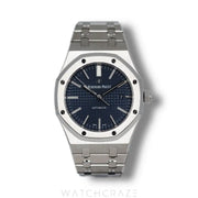 2015 AUDEMARS PIGUET ROYAL OAK 41MM BLUE DIAL 15400ST.OO.1220ST.03
