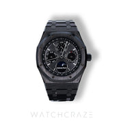2020 AUDEMARS PIGUET ROYAL OAK PERPETUAL CALENDAR BLACK DIAL 41MM 26579CE.OO.1225CE.01