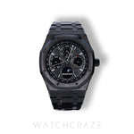 2020 AUDEMARS PIGUER ROYAL OAK PERPETUAL CALENDAR BLACK DIAL 41MM 26579CE.OO.1225CE.01