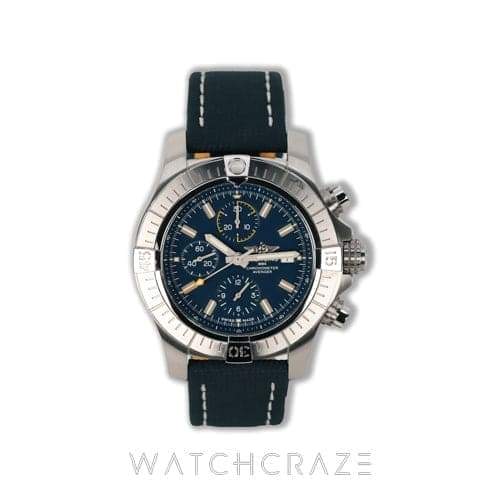 2025 BREITLING CHRONOGRAPH BLUE DIAL 45MM A13317