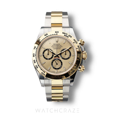 2024 ROLEX DAYTONA COSMOGRAPH TWO TONE YELLOW GOLD AND STEEL 40MM 126503
