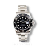 2017 ROLEX SUBMARINER DATE CERAMIC BEZEL 40MM 116610LN
