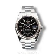 2021 ROLEX SKY-DWELLER BLACK DIAL 42MM 326934