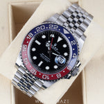 2021 ROLEX GMT MASTER II PEPSI 40MM 126710BLRO