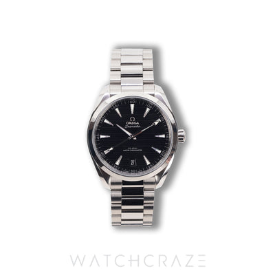 2023 OMEGA AQUATERRA BLACK DIAL 41MM 220.13.41.21.01.001