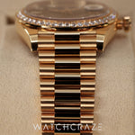 2025 ROLEX DAY DATE YELLOW GOLD OYNX DIAL DIAMOND BEZEL 40MM 228238