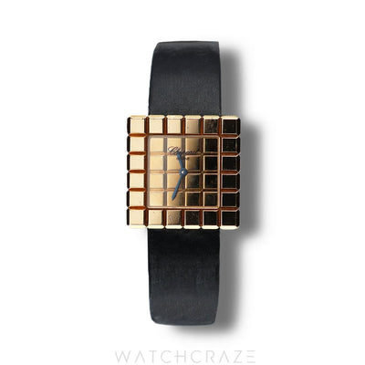 2006 CHOPARD ICE CUBE BY DE GRISOGONO YELLOW GOLD 12/7407