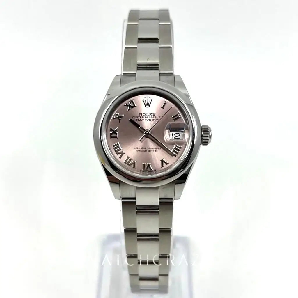 2022 ROLEX LADY DATEJUST 28MM PINK DIAL 279160