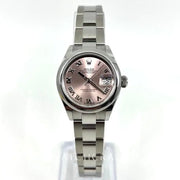 2022 ROLEX LADY DATEJUST 28MM PINK DIAL 279160 - WatchCraze.com.au