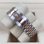 2022 ROLEX DATEJUST 36MM EVEROSE & OYSTERSTEEL MOTHER OF PEARL DIAMOND DIAL 126231 - WatchCraze.com.au