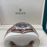 2021 ROLEX DAY-DATE 18CT EVEROSE GOLD 40MM 228234 DISCONTINUED DIAL - WatchCraze.com.au