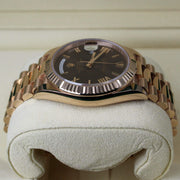 2020 DAY-DATE 40MM EVEROSE CHOCOLATE DIAL 228235 - WatchCraze.com.au