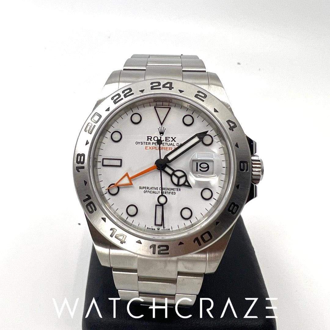 2021 ROLEX EXPLORER II WHITE DIAL 226570