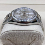 2022 ROLEX DATEJUST 36MM OYSTERSTEEL, WHITE GOLD & DIAMONDS 126284RBR - WatchCraze.com.au