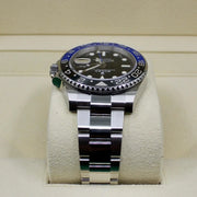 2016 ROLEX GMT MASTER II BATMAN 40MM OYSTER BRACELET 116710BLNR - WatchCraze.com.au