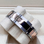 2022 ROLEX DATEJUST 36MM PALM DIAL EVEROSE & OYSTERSTEEL SMOOTH 126201 - WatchCraze.com.au