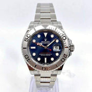 2022 ROLEX YACHTMASTER 40MM BRIGHT BLUE 126622 - WatchCraze.com.au