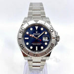 2022 ROLEX YACHTMASTER 40MM BRIGHT BLUE 126622 - WatchCraze.com.au