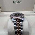2020 ROLEX DATEJUST CHOCOLATE DIAL DIAMOND MARKERS 41MM 126331 - WatchCraze.com.au