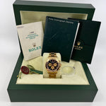 2001 ROLEX DAYTONA PAUL NEWMAN YELLOW GOLD 116528 40MM FULL SET - WatchCraze.com.au