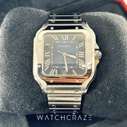 2021 CARTIER SANTOS DE CARTIER BLUE DIAL 40MM WSSA0030