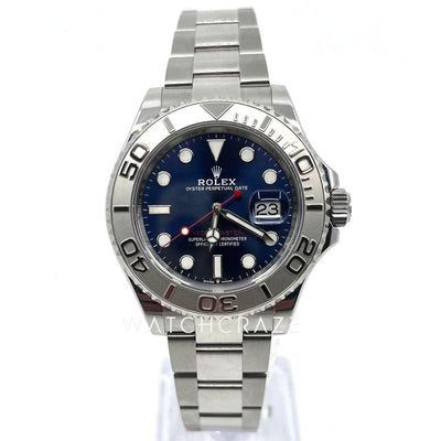 2022 ROLEX YACHT-MASTER BLUE DIAL 40MM 126622 - WatchCraze.com.au