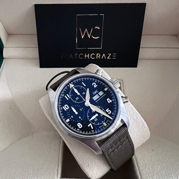 IWC PILOT CHRONOGRAPH PILOT SPITFIRE CHRONOGRAPH IW387901 - WatchCraze.com.au