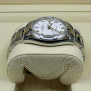 2021 ROLEX DATEJUST 36MM SMOOTH OYSTERSTEEL WHITE DIAL 126200 - WatchCraze.com.au