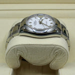 2021 ROLEX DATEJUST 36MM SMOOTH OYSTERSTEEL WHITE DIAL 126200 - WatchCraze.com.au