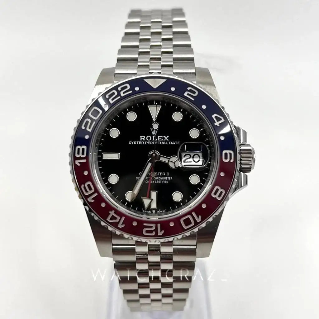 2022 ROLEX GMT MASTER II PEPSI JUBILEE 40MM 126710BLRO
