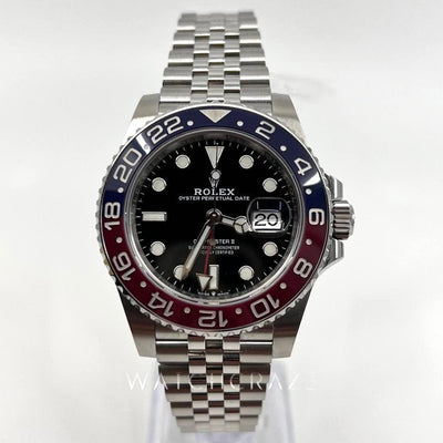 2022 ROLEX GMT MASTER II PEPSI JUBILEE 40MM 126710BLRO - WatchCraze.com.au
