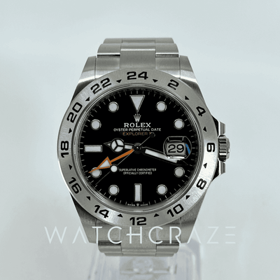2023 ROLEX EXPLORER II BLACK DIAL 42MM 226570 - WatchCraze.com.au