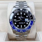 2020 ROLEX GMT MASTER II BATGIRL BLUE & BLACK BEZEL 126710BLNR 40MM - WatchCraze.com.au