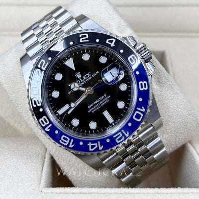 2020 ROLEX GMT MASTER II BATGIRL BLUE & BLACK BEZEL 126710BLNR 40MM - WatchCraze.com.au