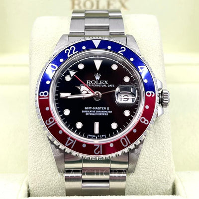 1995 ROLEX GMT MASTER 16710BLRO PEPSI Z SERIAL 40MM - WatchCraze.com.au