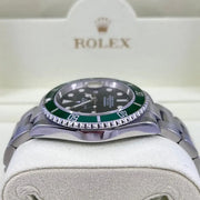 2006 ROLEX SUBMARINER ‘KERMIT’ 16610LV 40MM FULL SET - WatchCraze.com.au