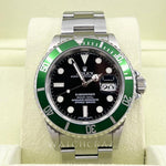 2006 ROLEX SUBMARINER ‘KERMIT’ 16610LV 40MM FULL SET - WatchCraze.com.au
