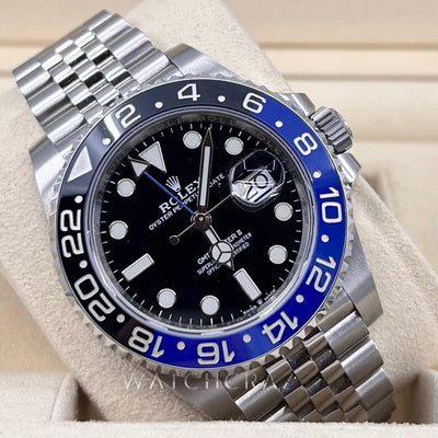 2019 ROLEX GMT MASTER II BATGIRL 40MM 126710BLNR - WatchCraze.com.au