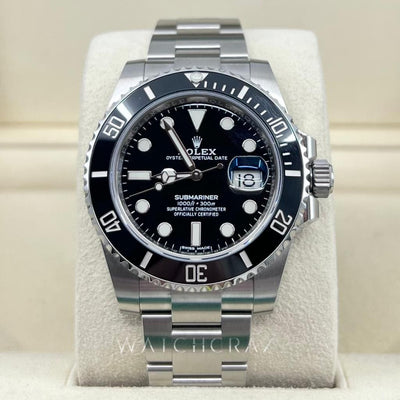 2019 ROLEX SUBMARINER DATE 40MM 116610LN STICKERED CLASP - WatchCraze.com.au