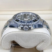 2019 ROLEX GMT MASTER II 116710LN DISCONTINUED BLACK BEZEL GREEN HAND 40MM PARTIAL STICKERS - WatchCraze.com.au