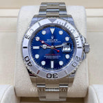 2022 ROLEX YACHTMASTER 40MM BLUE DIAL 126622 FULL SET MINT CONDITION - WatchCraze.com.au