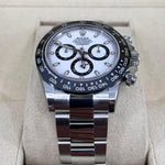 2022 ROLEX COSMOGRAPH DAYTONA PANDA DIAL FULL STICKERS 40MM 116500LN - WatchCraze.com.au
