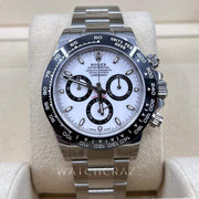 2022 ROLEX COSMOGRAPH DAYTONA PANDA DIAL FULL STICKERS 40MM 116500LN - WatchCraze.com.au